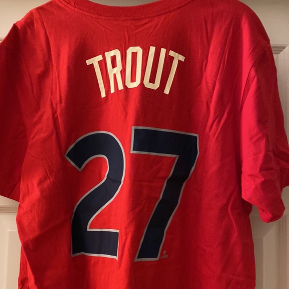 Nike Travis Trout red tee - Picture 3 of 5